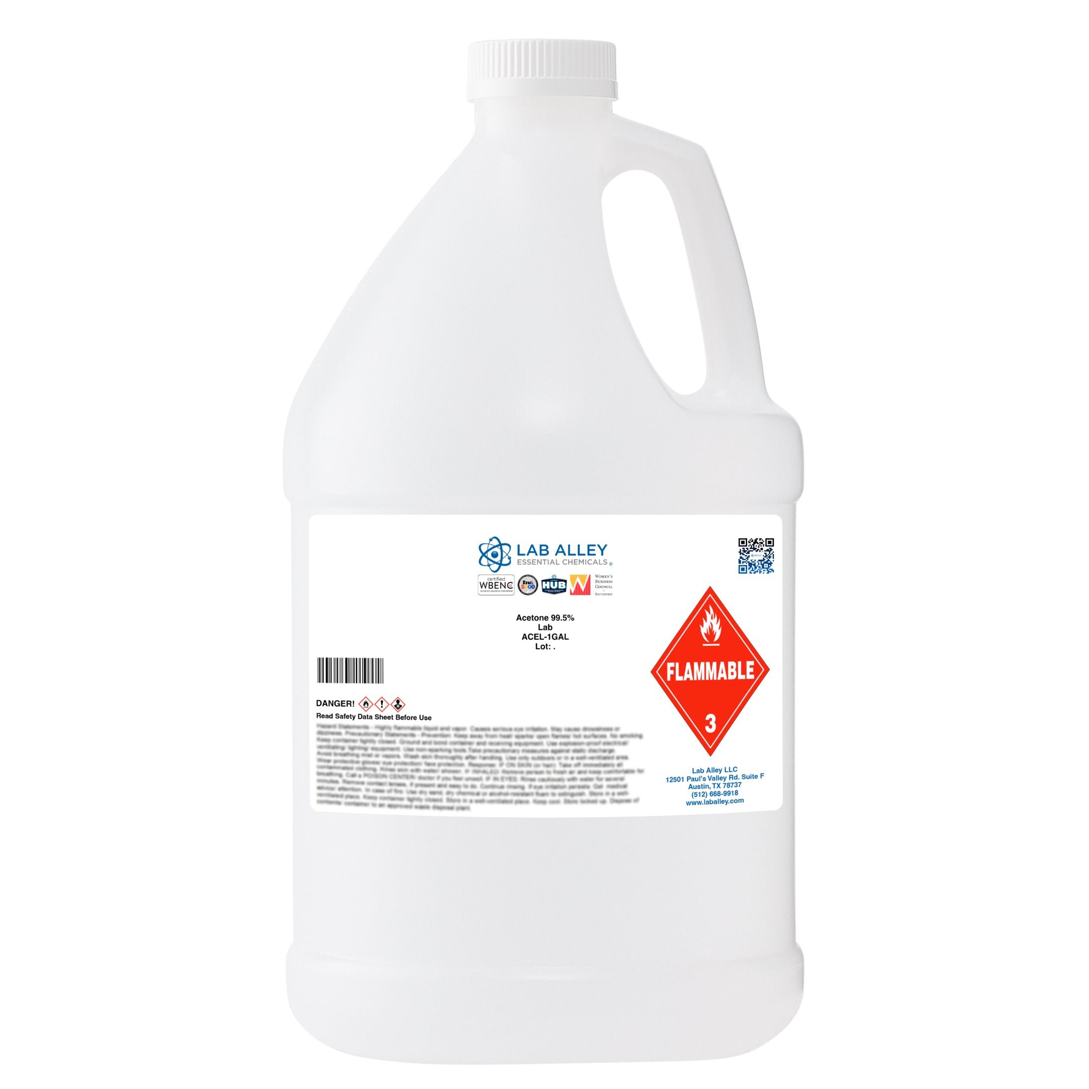 Acetone 99.5% Lab Grade
