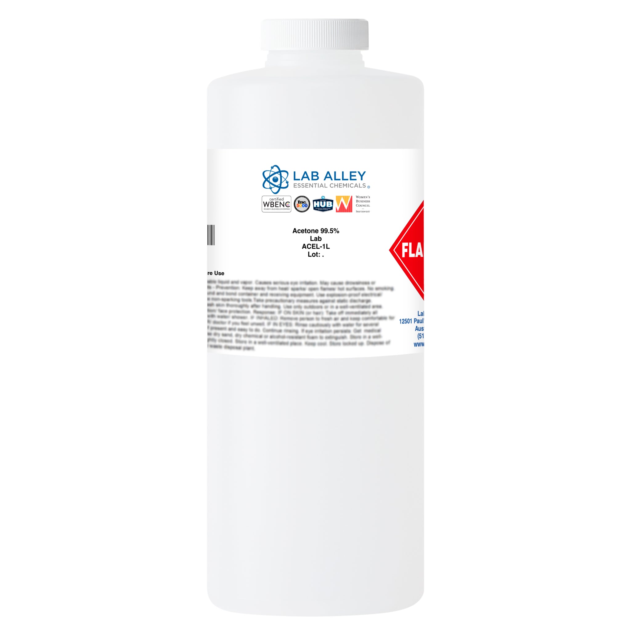 Acetone 99.5% Lab Grade