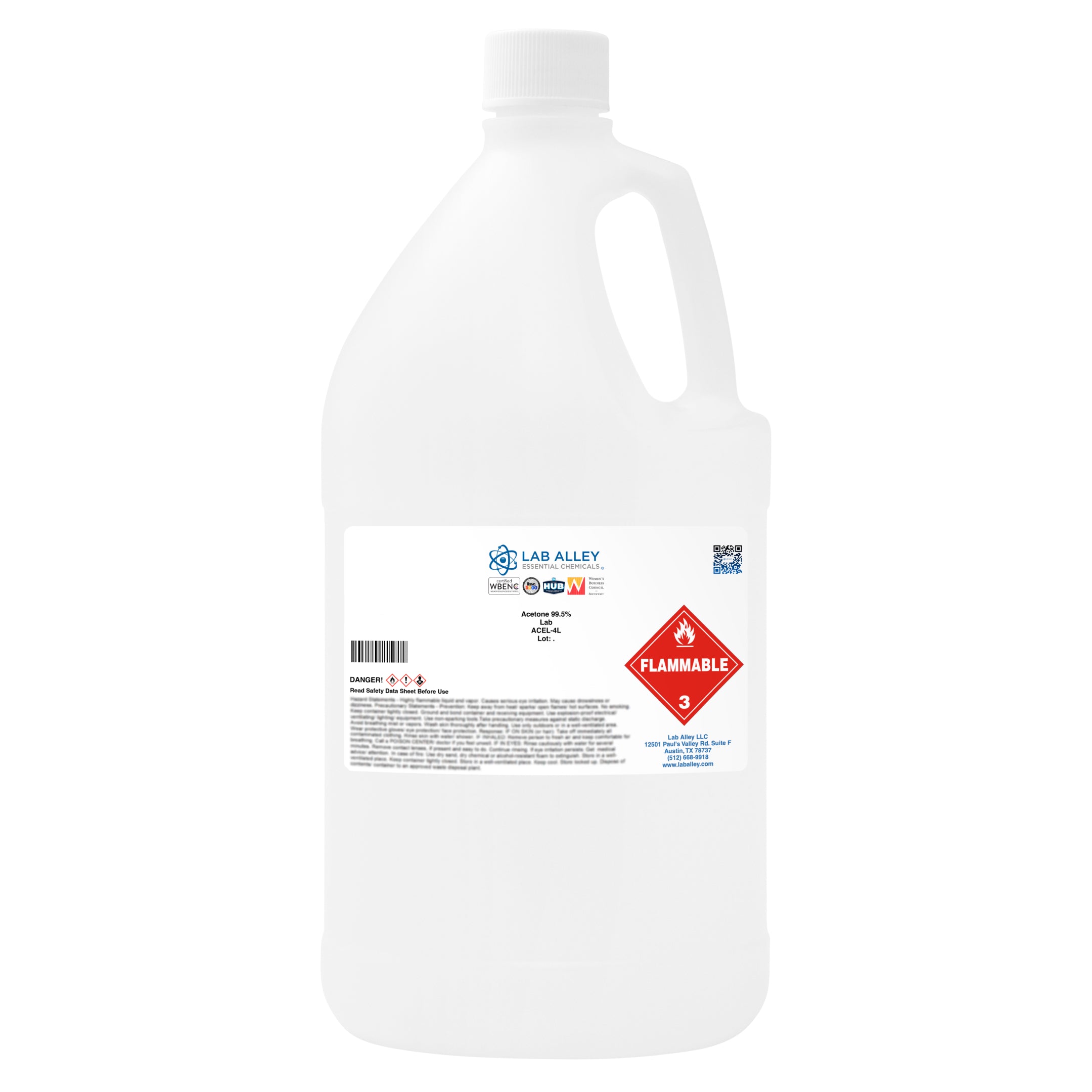 Acetone 99.5% Lab Grade