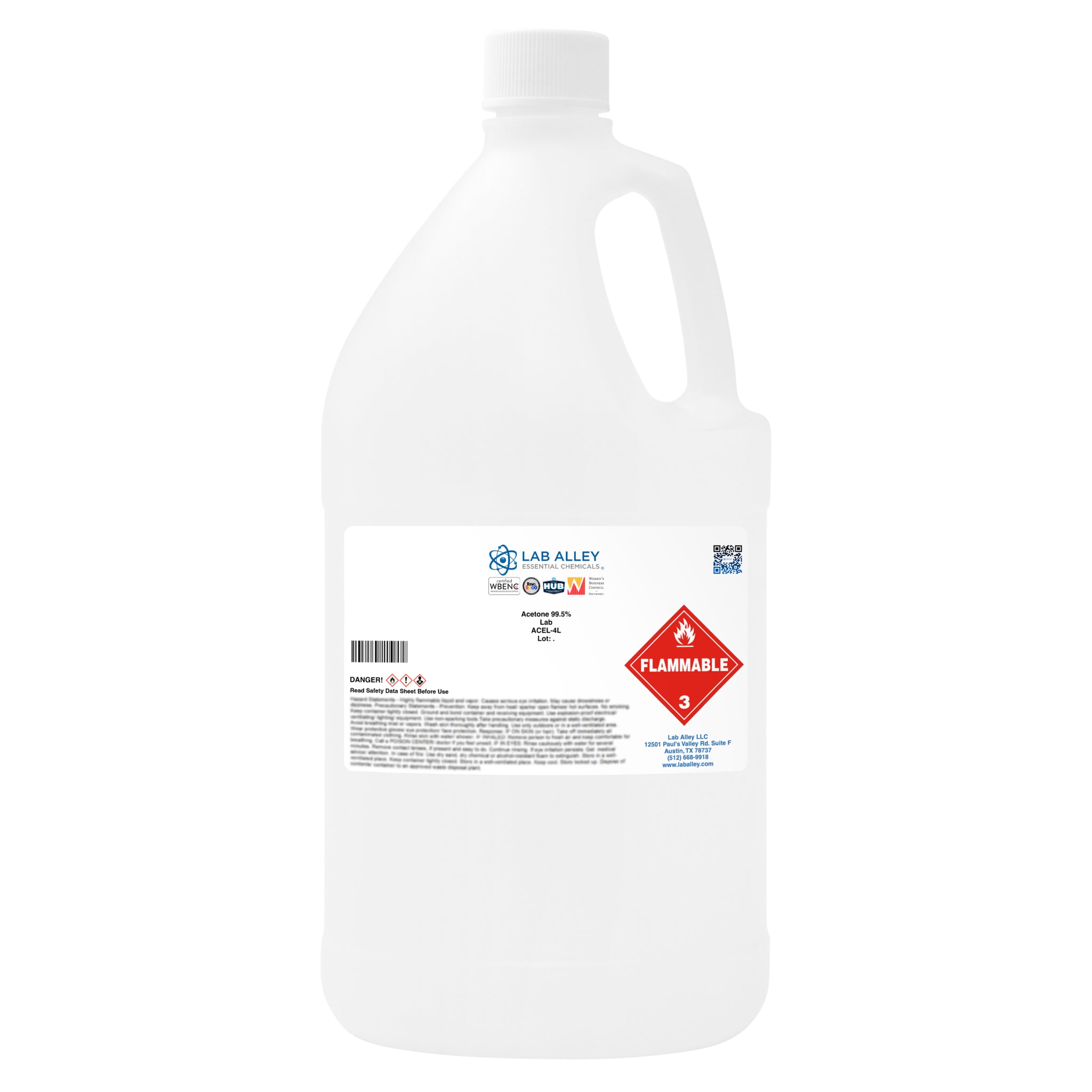 Acetone 99.5% Lab Grade