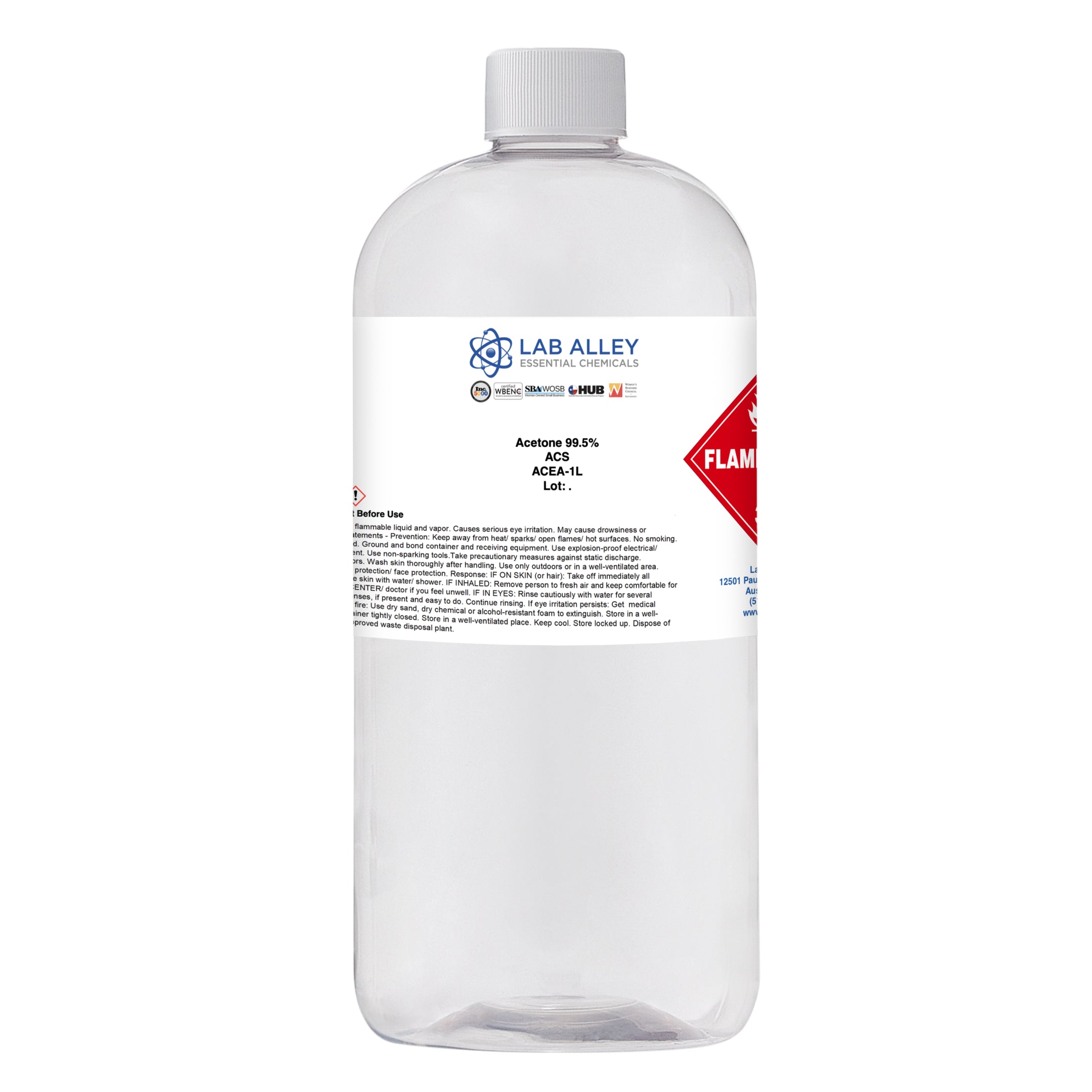 Acetone 99.5%, ACS
