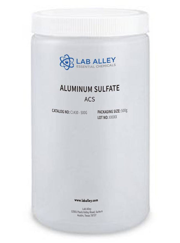 Aluminum Sulfate, Crystals ACS Grade