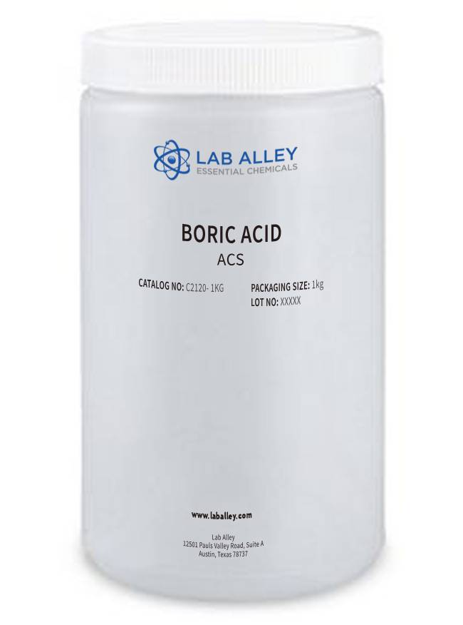 Boric Acid Crystals 99.8%, ACS Grade