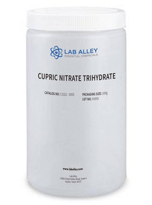 Cupric Nitrate Trihydrate Crystal, Purified
