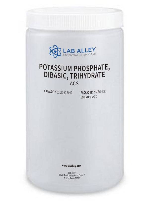 Potassium Phosphate Dibasic, Trihydrate, Reagent Grade