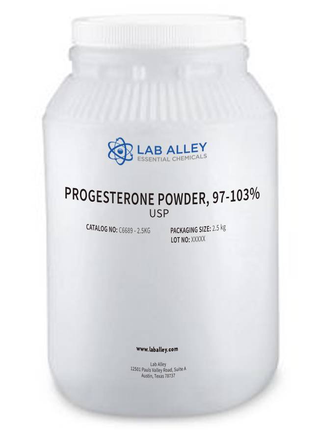 Progesterone Powder, USP Grade, 97-103%