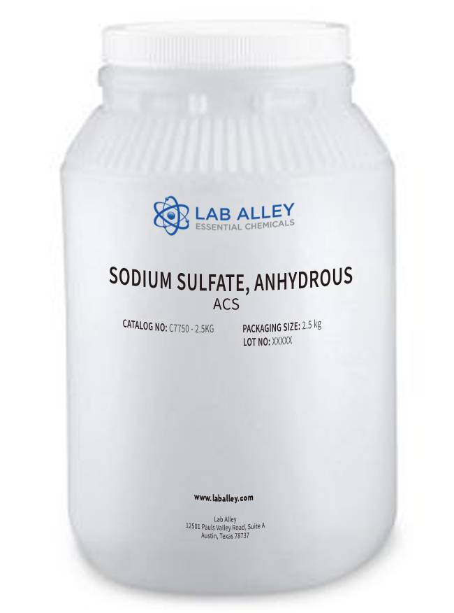 Sodium Sulfate Anhydrous, ACS Grade (Fine Granular)