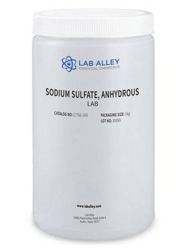 Sodium Sulfate Anhydrous, Lab Grade (Fine Granular)