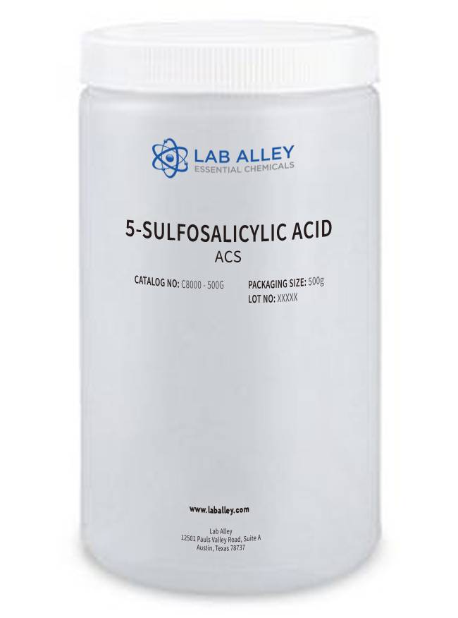 5-Sulfosalicylic Acid Crystals, ACS Reagent Grade