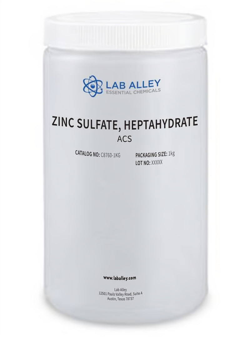 Zinc Sulfate Heptahydrate, ACS Grade