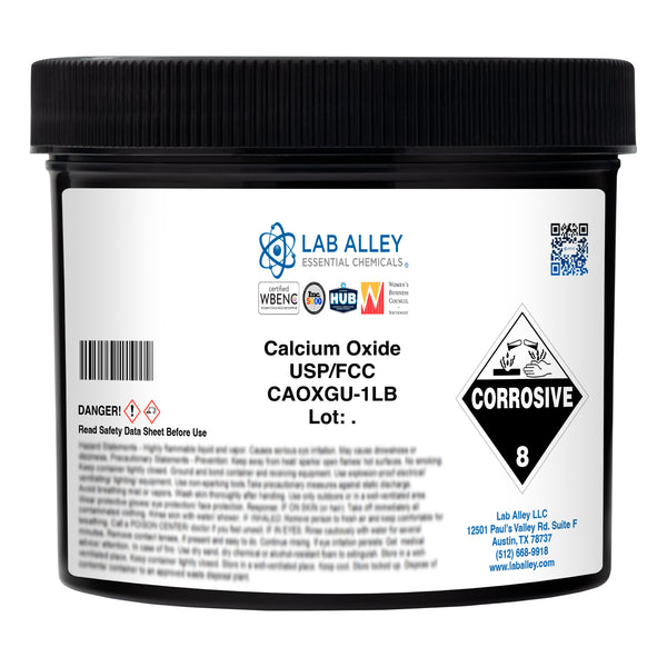 Calcium Oxide, USP/FCC Grade