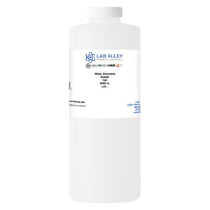 Deionized Water Lab Grade, Kosher