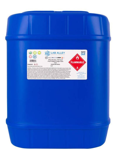 Order Economical 5 Gallon Pails. Organic Cane Alcohol 190 Proof, Buy 5 Gallons For Home Or Business Use, Price: $406. 95% Organic Sugarcane Alcohol For Herbal Tinctures, Skincare, Making Perfume, Oils, Cosmetics.