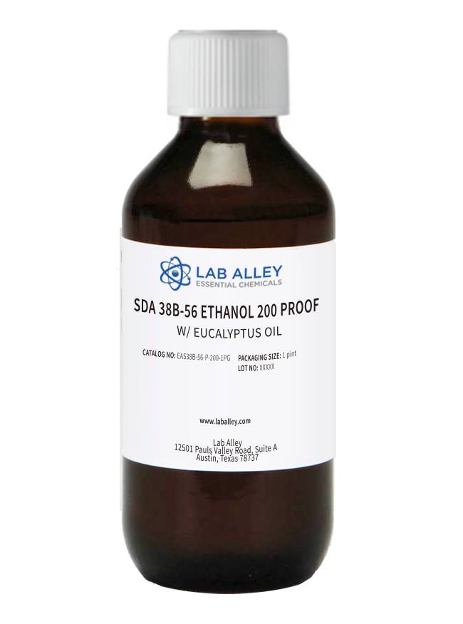 Ethanol 200 Proof w/ Eucalyptus Oil (SDA 38B-56)