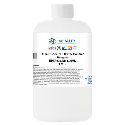 EDTA Disodium 0.0575M Solution, Reagent Grade