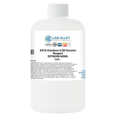 EDTA Disodium 0.2M Solution, Reagent Grade