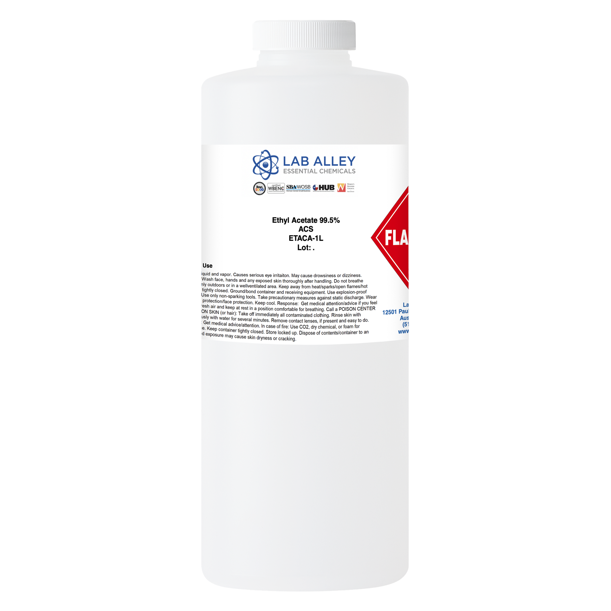 Ethyl Acetate 99.5% ACS Grade
