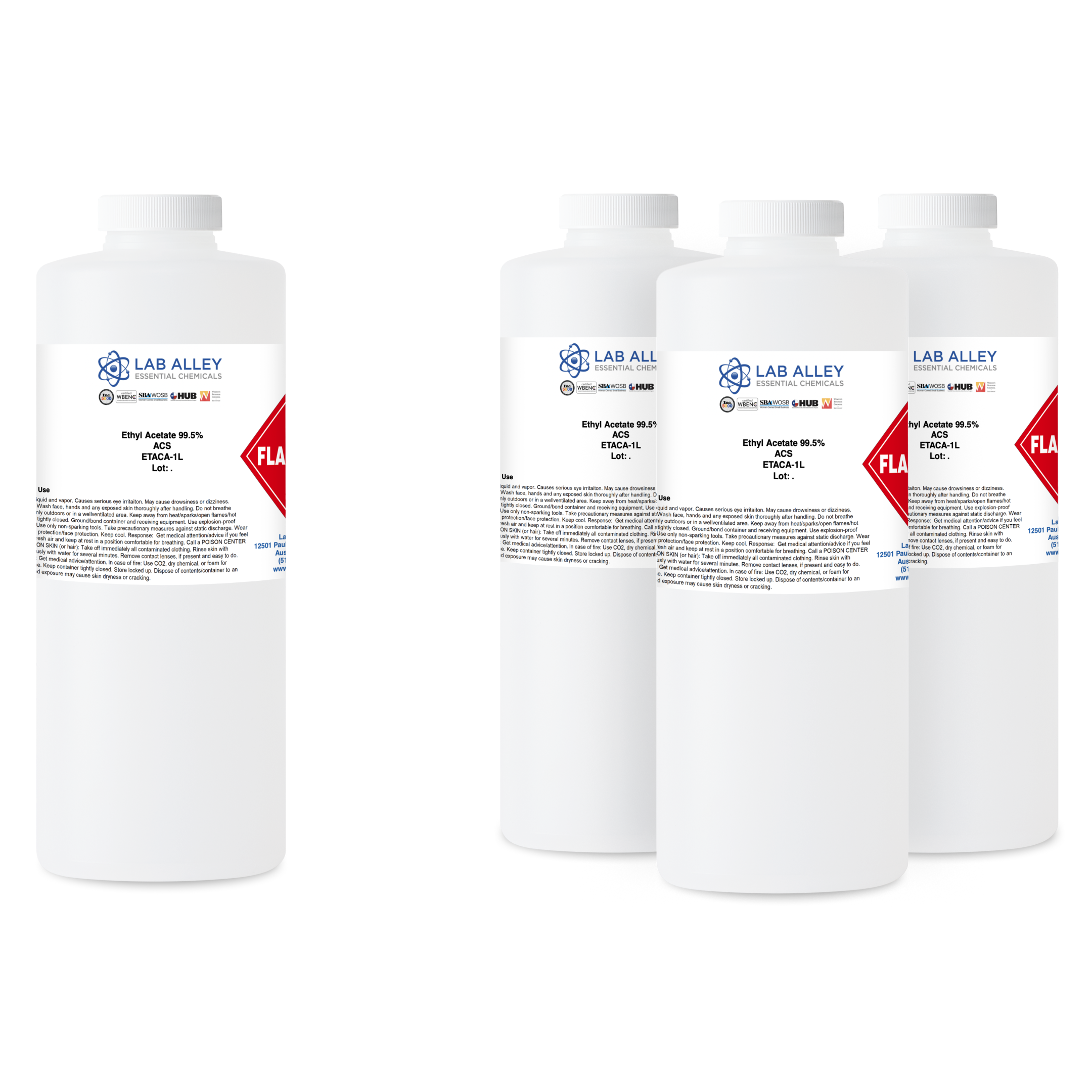 Ethyl Acetate 99.5% ACS Grade