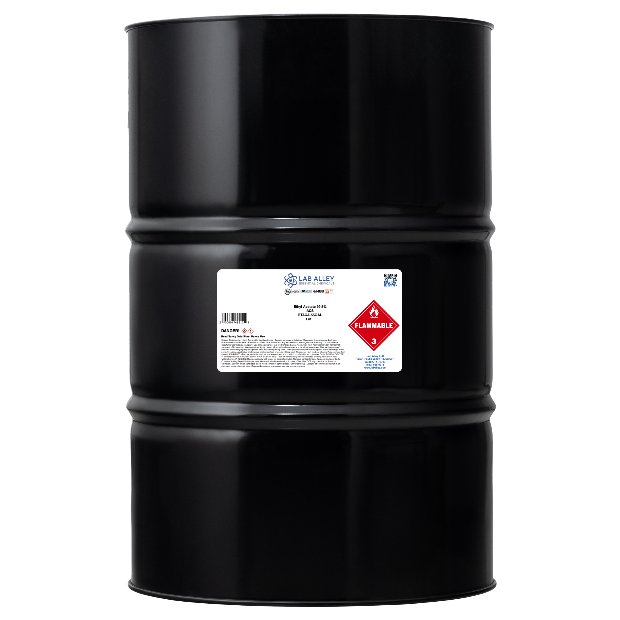 Ethyl Acetate 99.5% ACS Grade