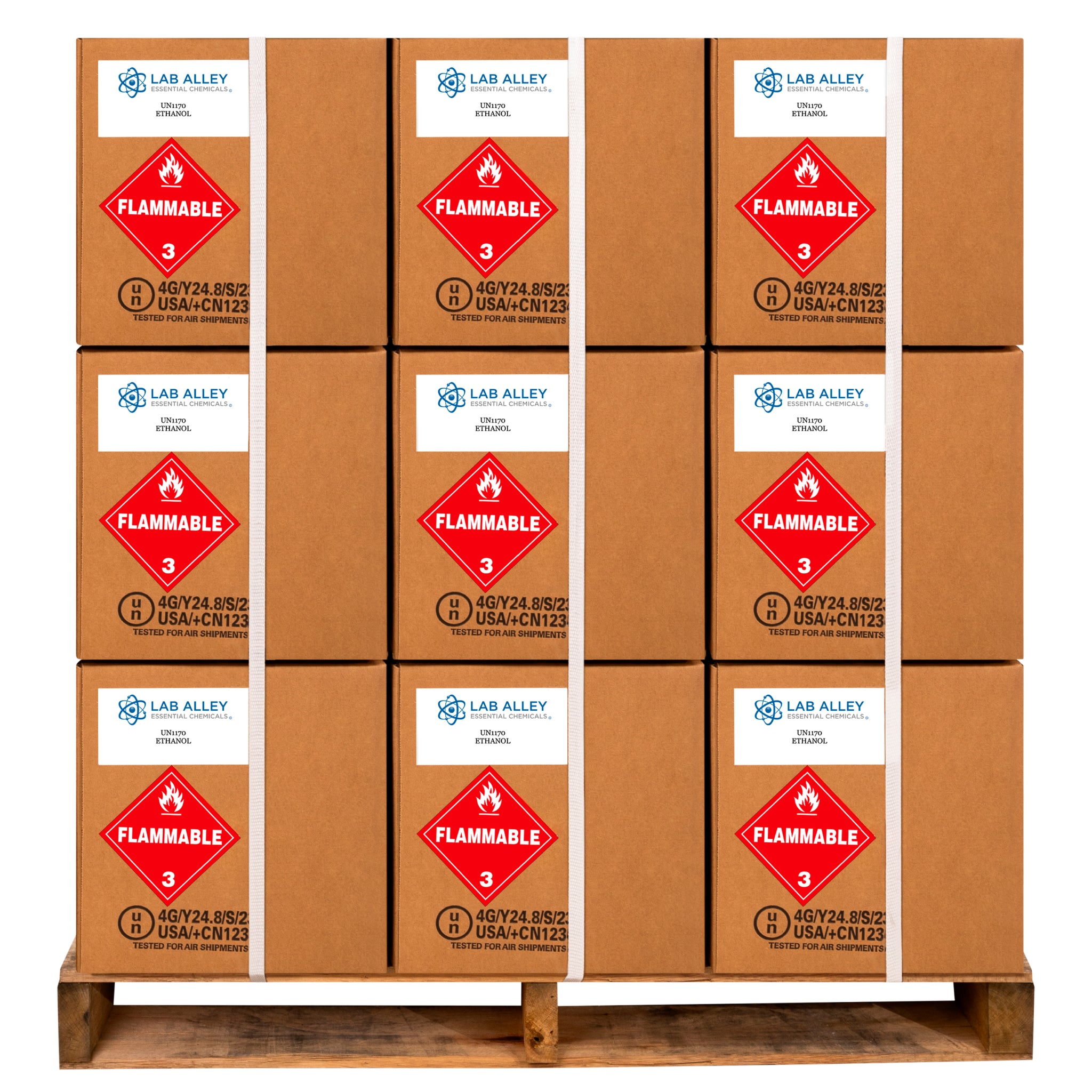 Ethanol 200 Proof (100%) Completely Denatured with Heptane, Kosher, Halal