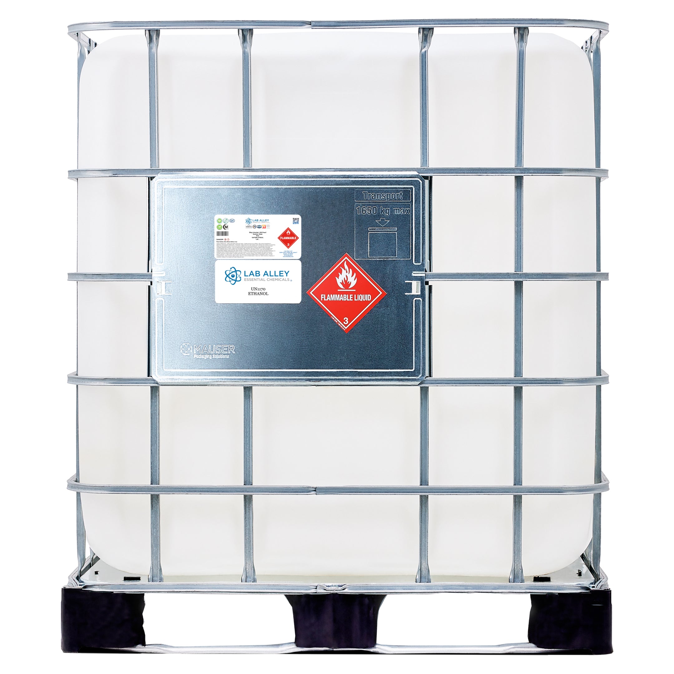 Food Grade Ethanol, 200 Proof, Kosher, Halal