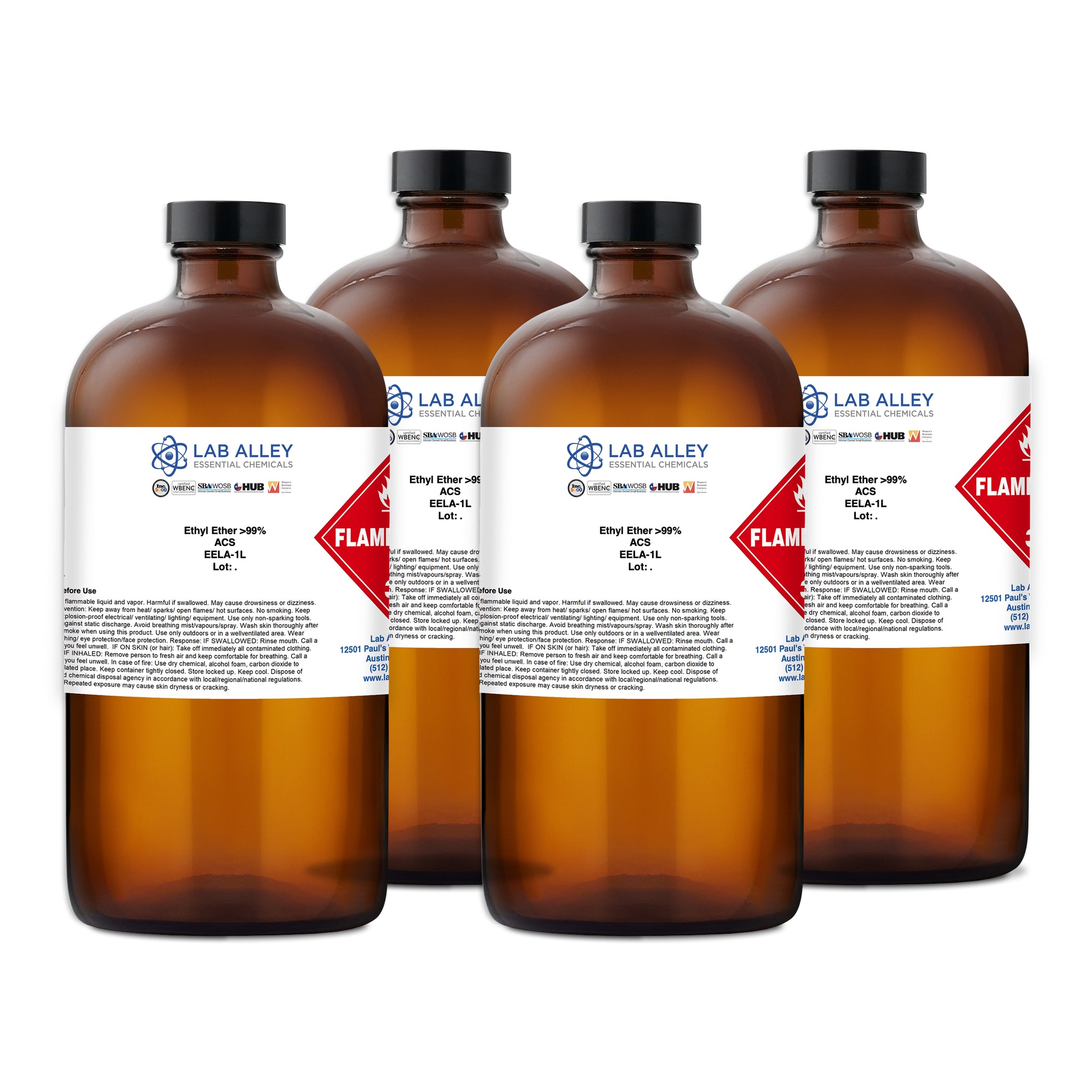 Ethyl Ether ≥99% ACS Grade