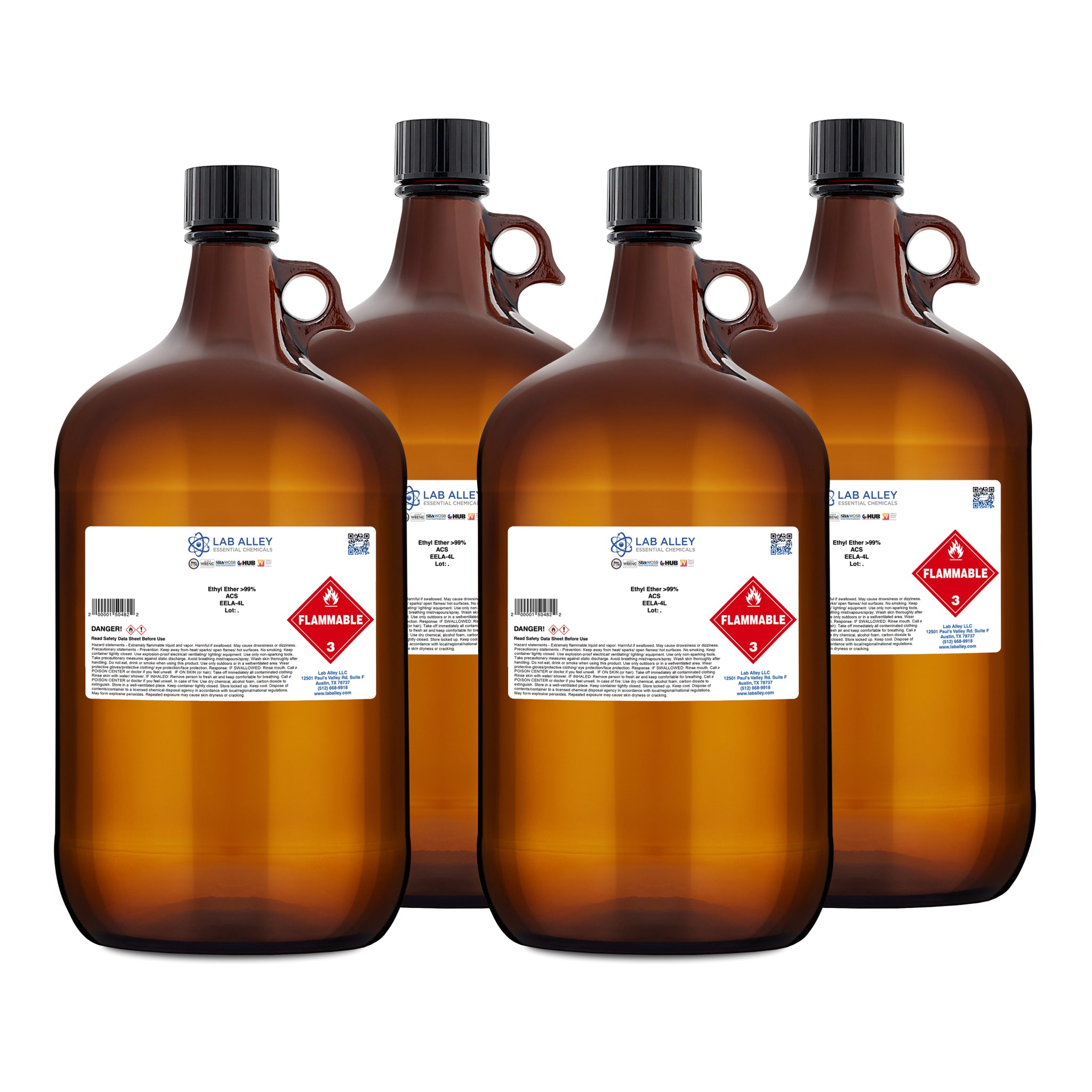 Ethyl Ether ≥99% ACS Grade