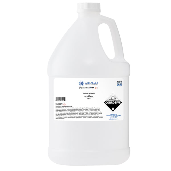 Glycolic Acid 70% Solution, Lab Grade