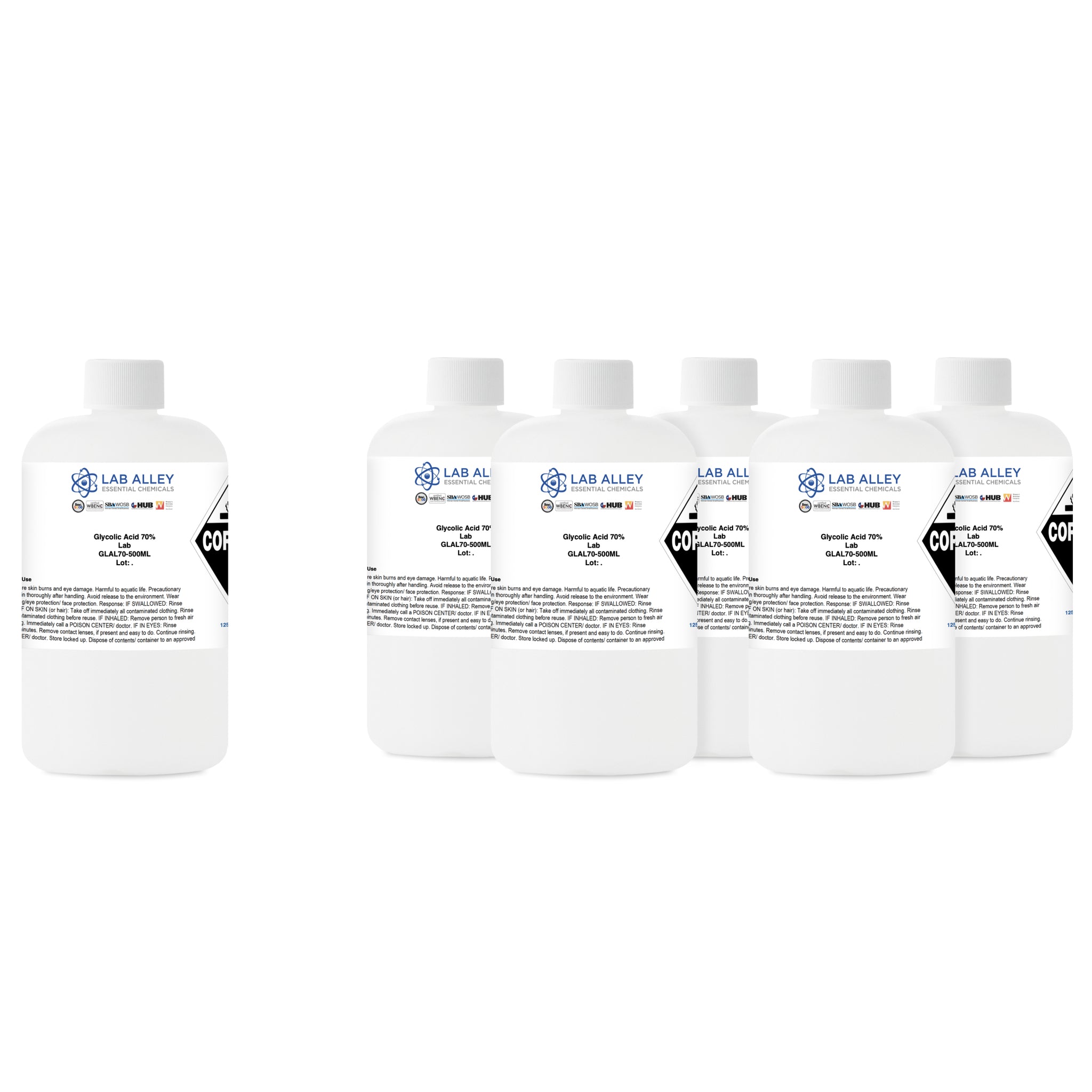 Glycolic Acid 70% Solution, Lab Grade