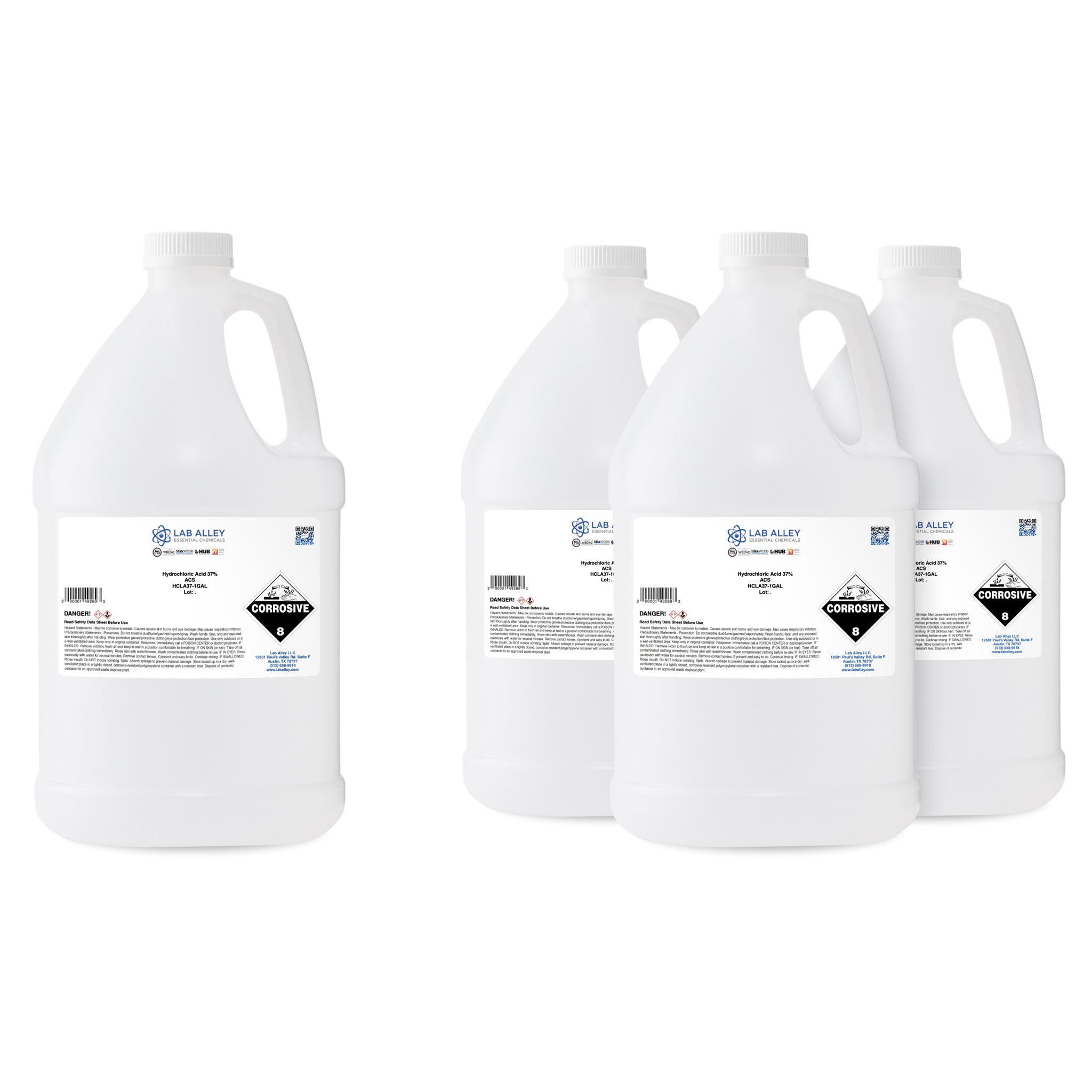Hydrochloric Acid 37% Solution, ACS Reagent Grade