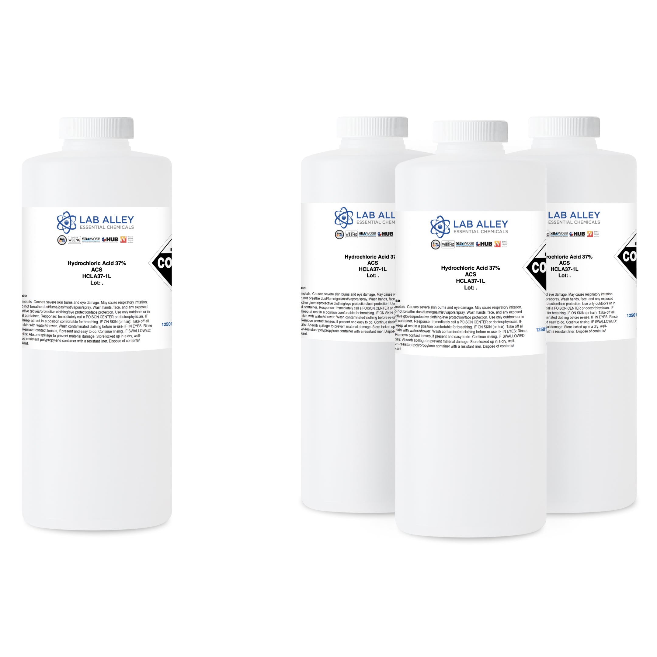 Hydrochloric Acid 37% Solution, ACS Reagent Grade
