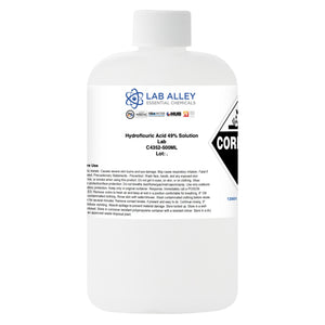 Hydrofluoric Acid 49% Solution, Technical/Lab Grade