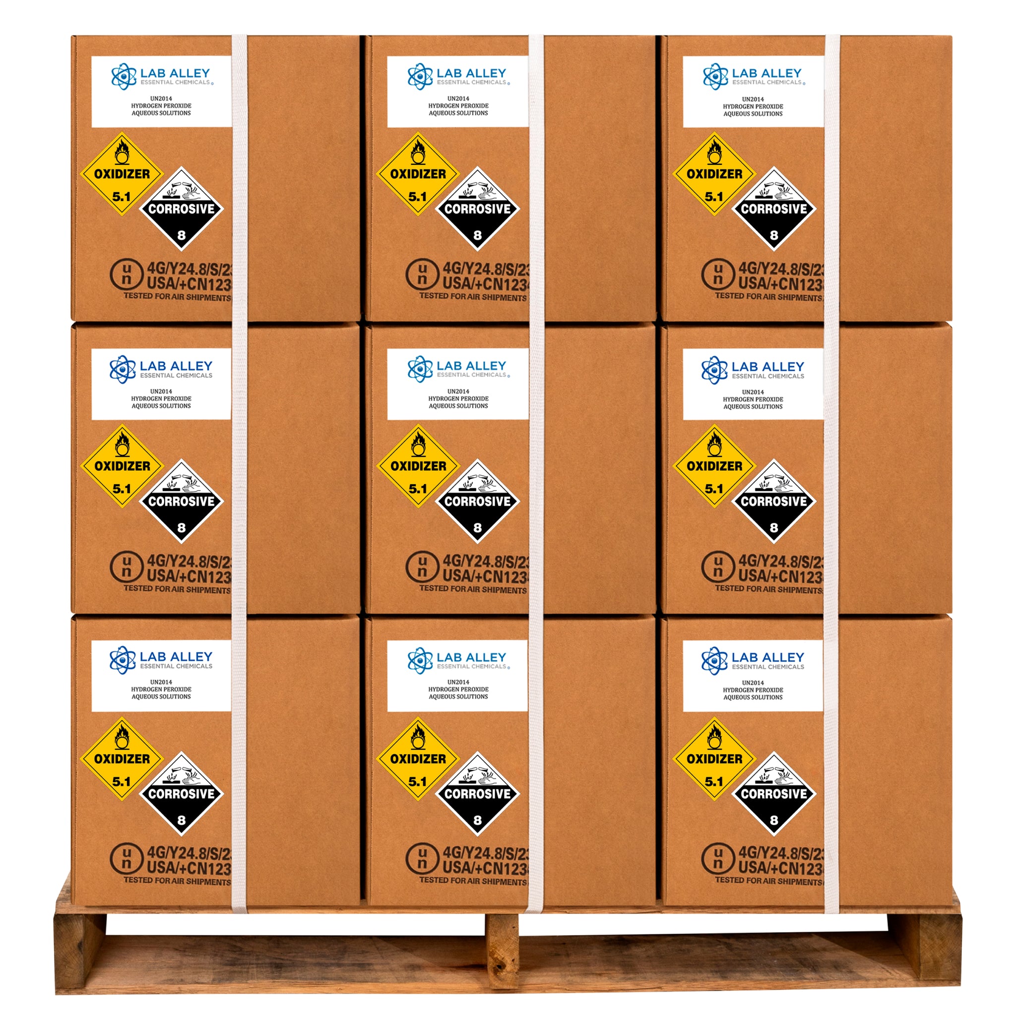 Hydrogen Peroxide 34% Solution, Lab Grade
