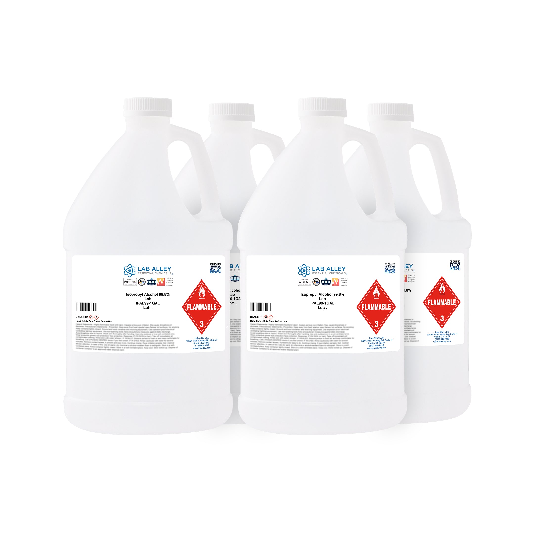Isopropyl Alcohol 99.8% Lab Grade
