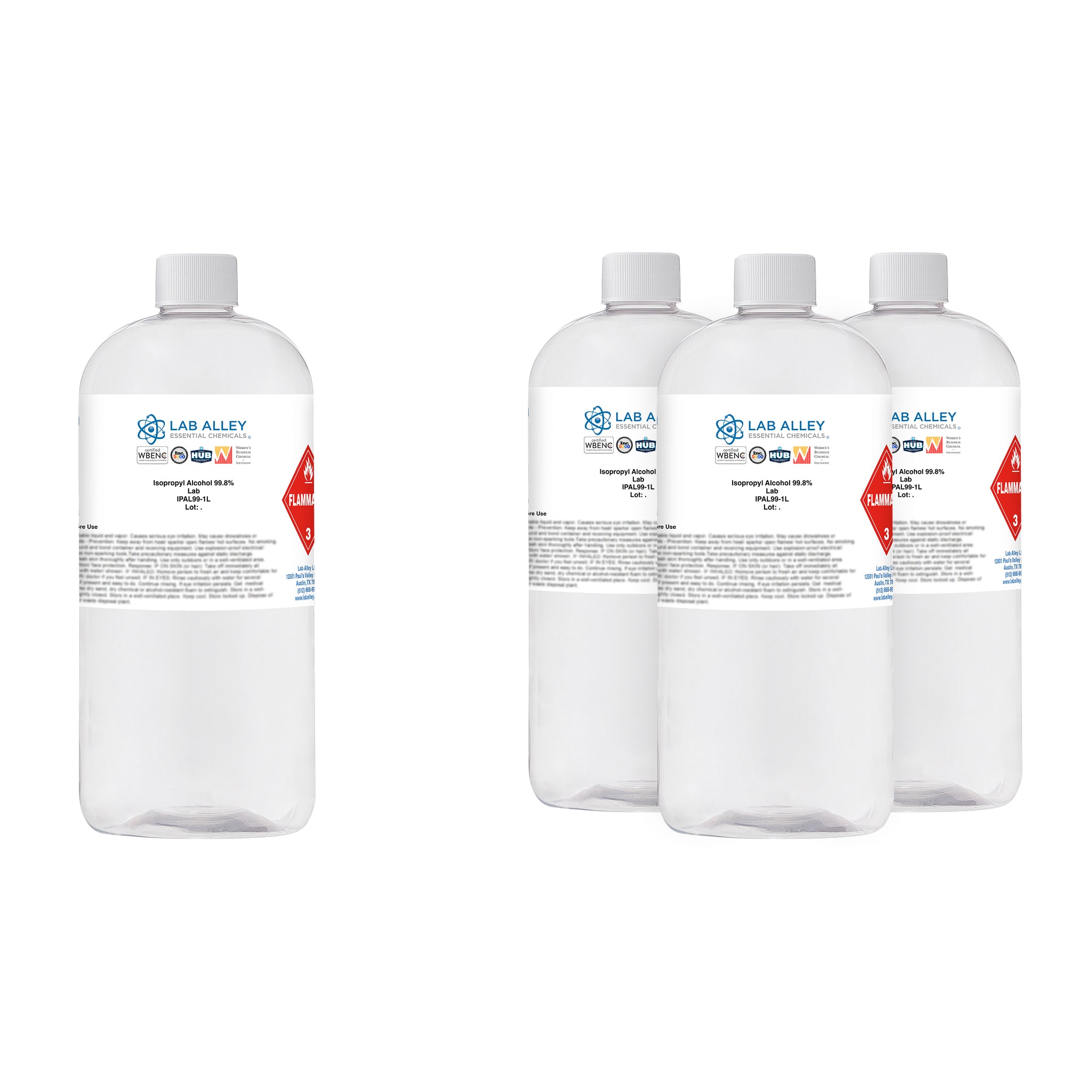 Isopropyl Alcohol 99.8% Lab Grade