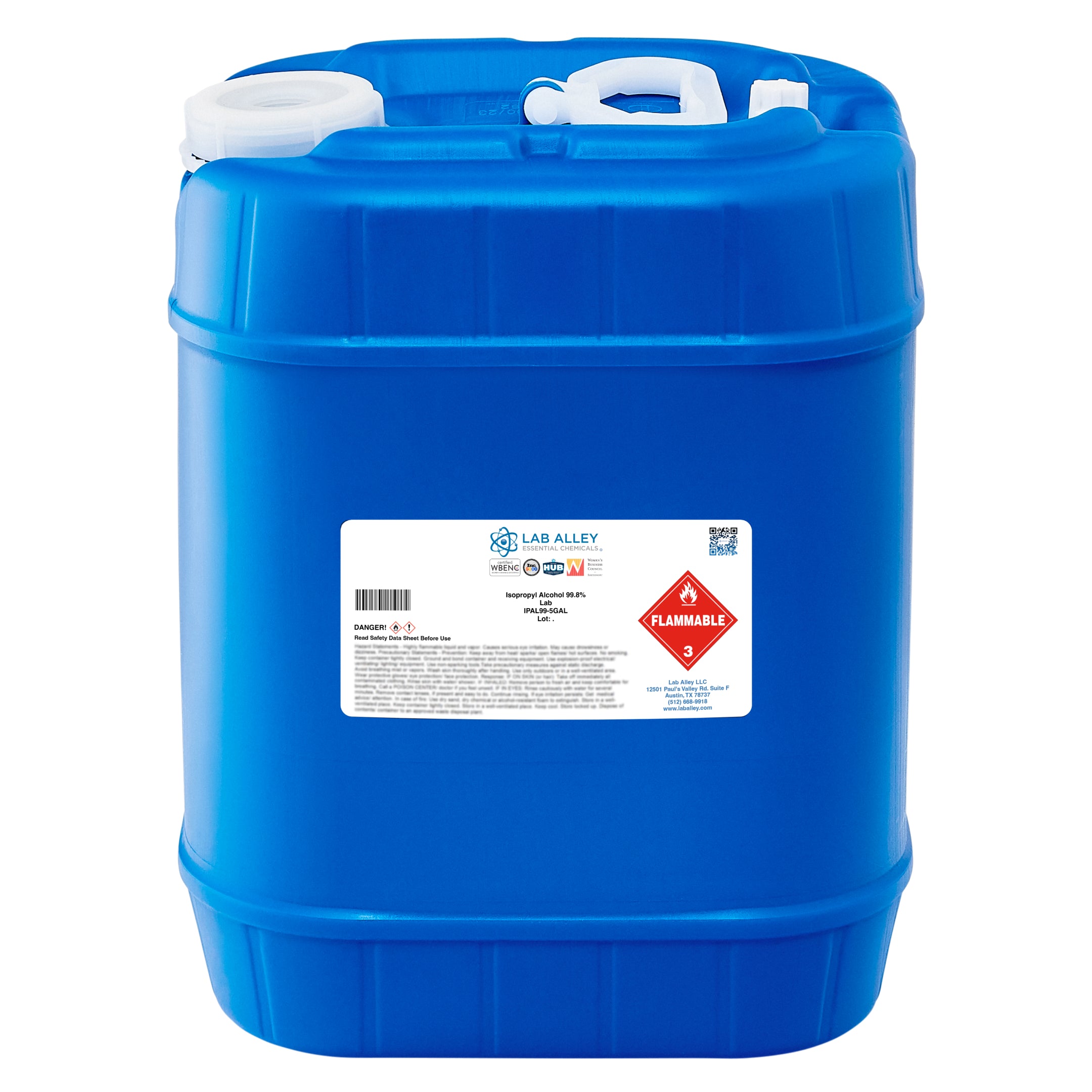 Isopropyl Alcohol 99.8% Lab Grade