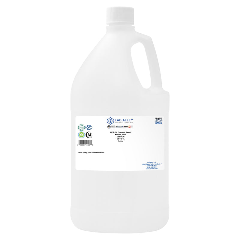 MCT Oil Coconut Based USP/FCC/Food Grade, Kosher, Halal