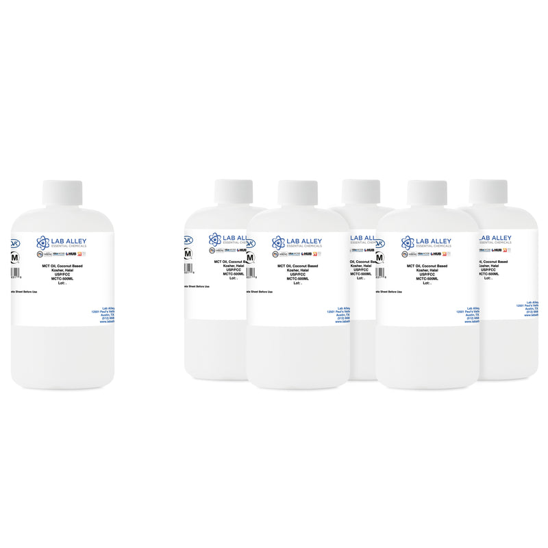 MCT Oil Coconut Based USP/FCC/Food Grade, Kosher, Halal