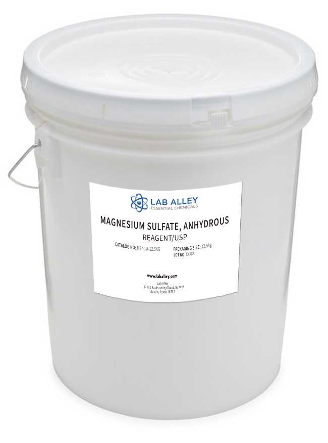 Magnesium Sulfate  Anhydrous Powder, Reagent/USP