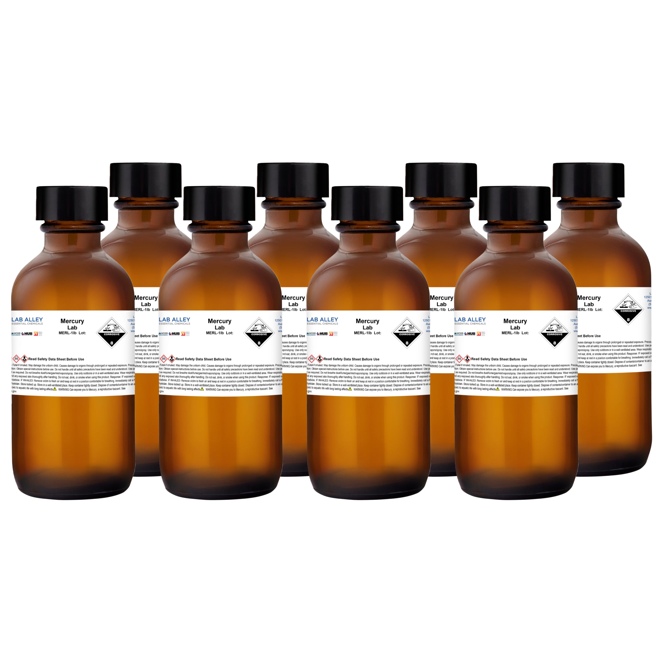 Mercury Metal 99.99% Lab Grade