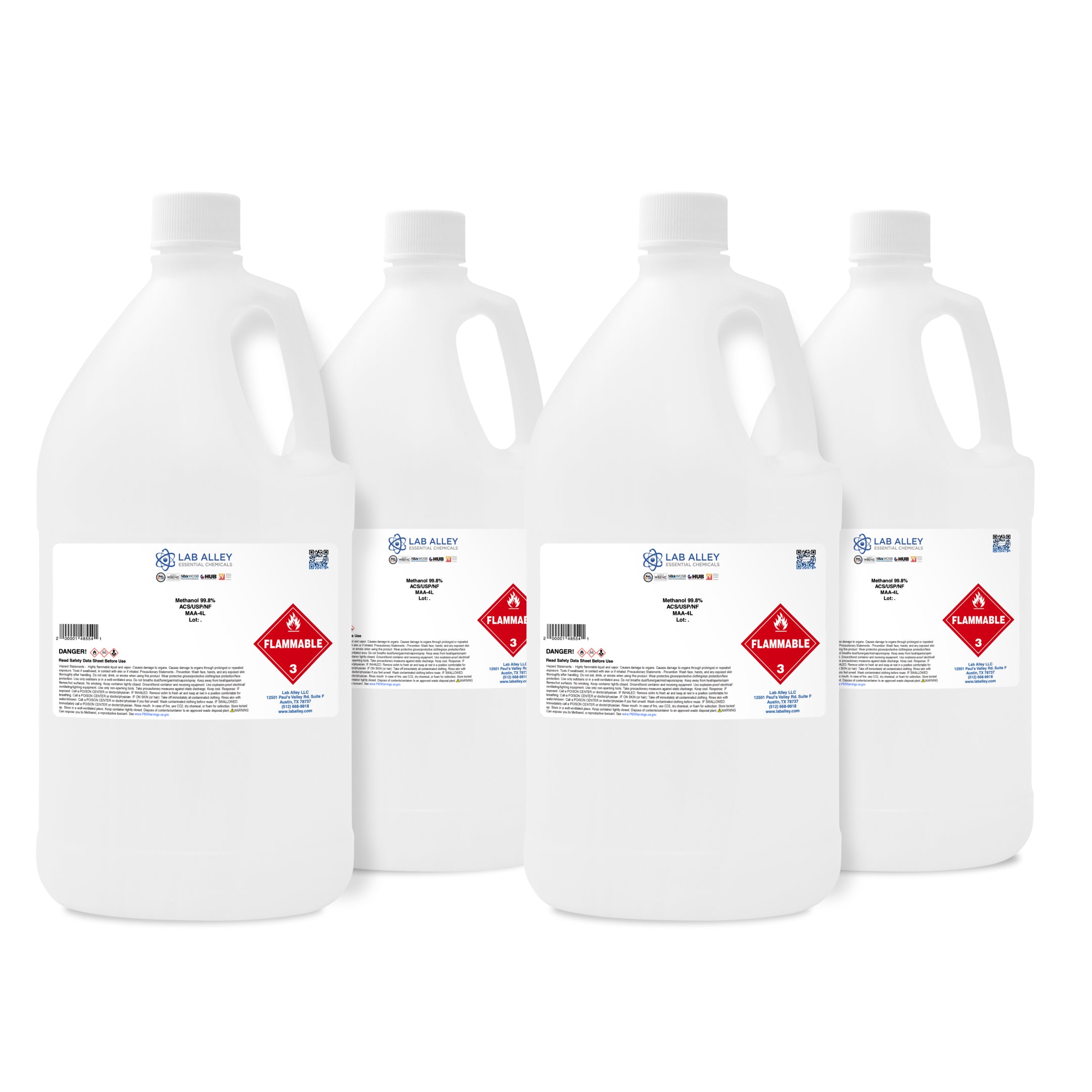 Methanol ≥99.8% ACS Reagent/USP/NF Grade
