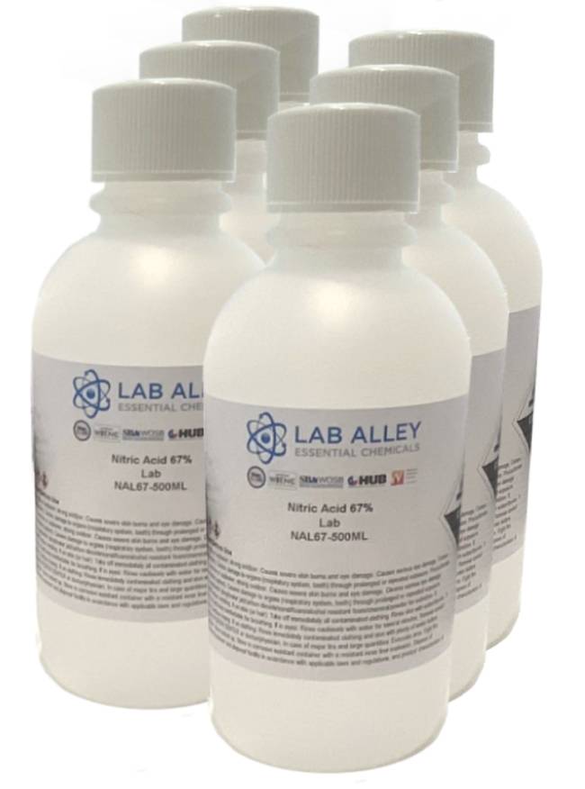 Nitric Acid 67 Solution, Lab/Technical Grade Lab Alley