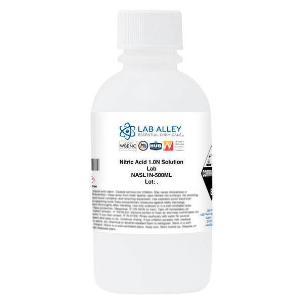 Nitric Acid 1.0N  Solution, Lab Grade