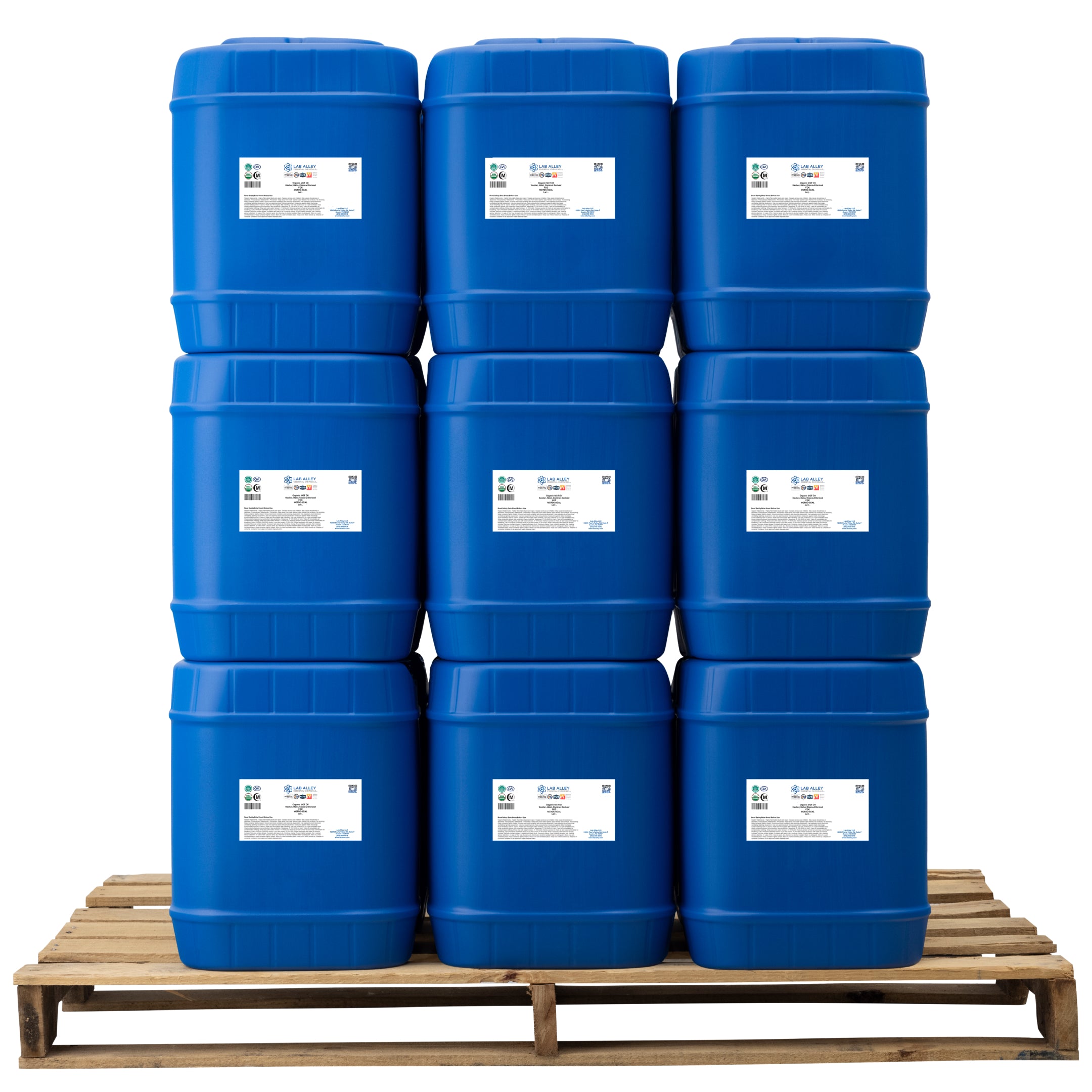 Organic MCT Oil, Kosher, Halal, USP/FCC