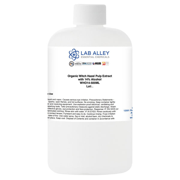 Organic Witch Hazel Pulp Extract with 14% Alcohol | Lab Alley