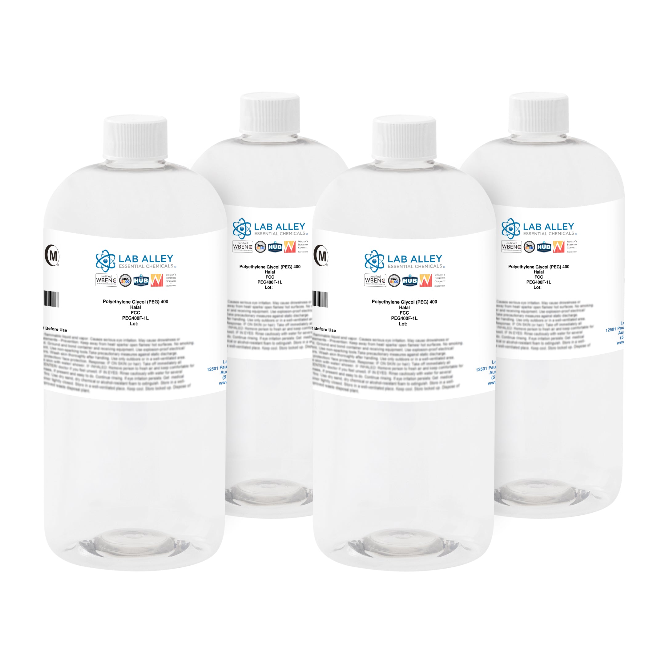 Polyethylene Glycol (PEG) 400 Food Grade (FCC), Halal