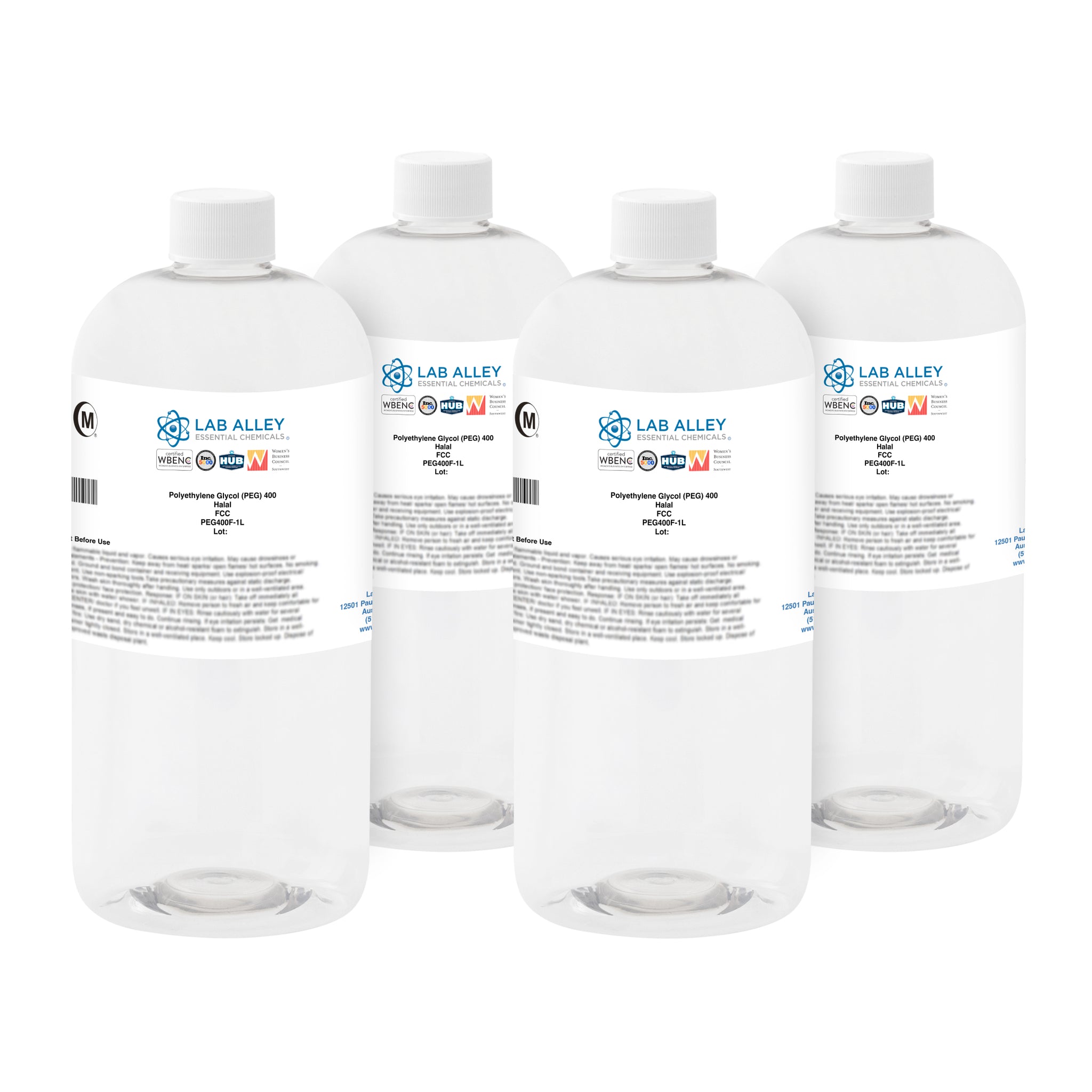 Polyethylene Glycol (PEG) 400 Food Grade (FCC), Halal