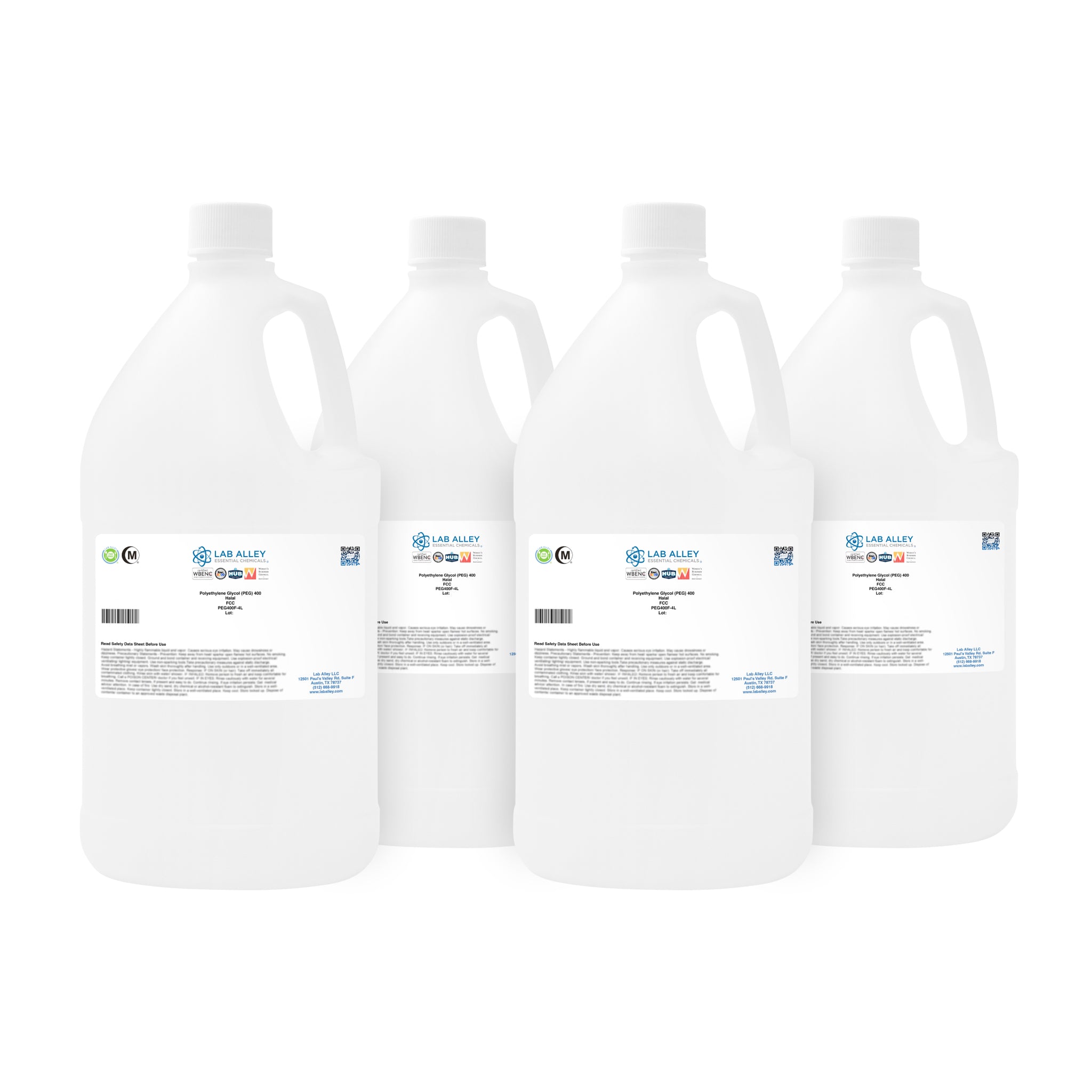 Polyethylene Glycol (PEG) 400 Food Grade (FCC), Halal