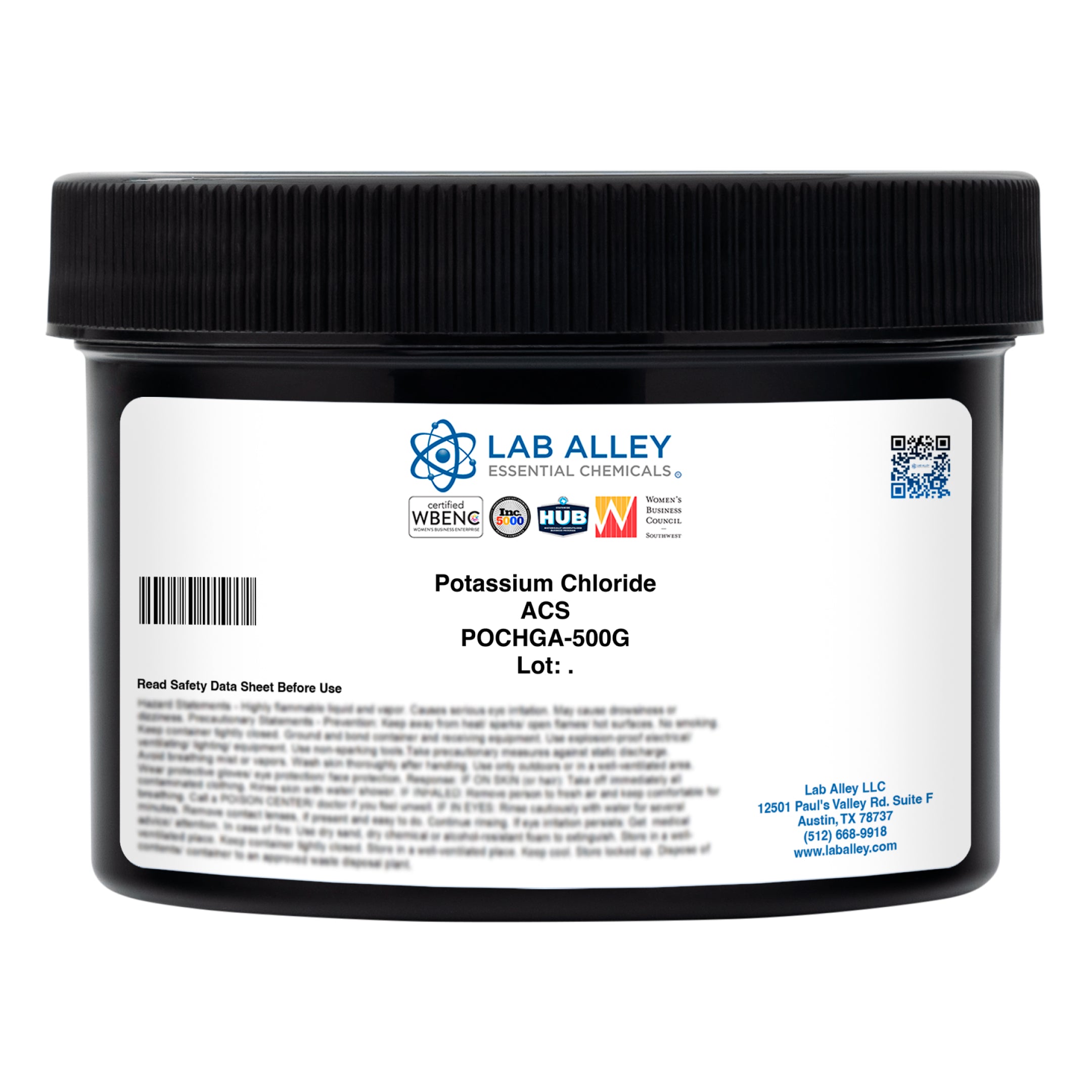 Potassium Chloride, ACS Grade