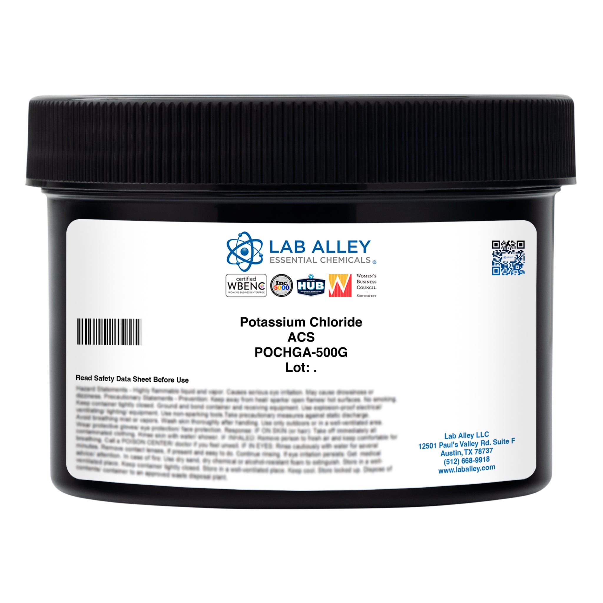 Potassium Chloride, ACS Grade